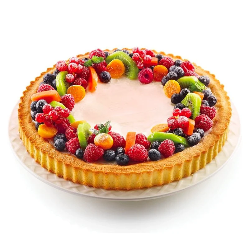 28 cm - Classic Stampo Torta Antiaderente In Silicone