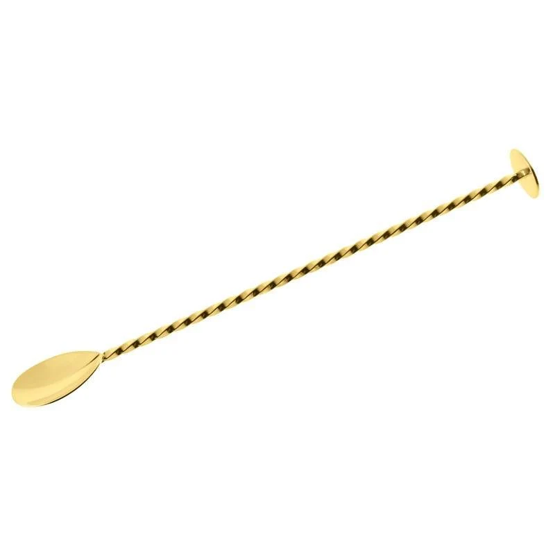 27 cm - Bar Happy Hour Bar Spoon In Acciaio Inox