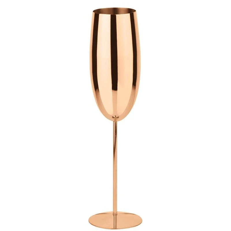 27 cl - Calice Flute In Acciaio Inox