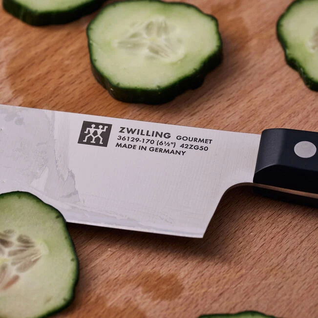 GOURMET Nakiri - 17 cm, acciaio inox con formula specifica