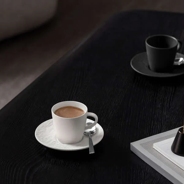 MANUFACTURE Piattino per tazzina da caffè - Bianco, Premium Porcelain