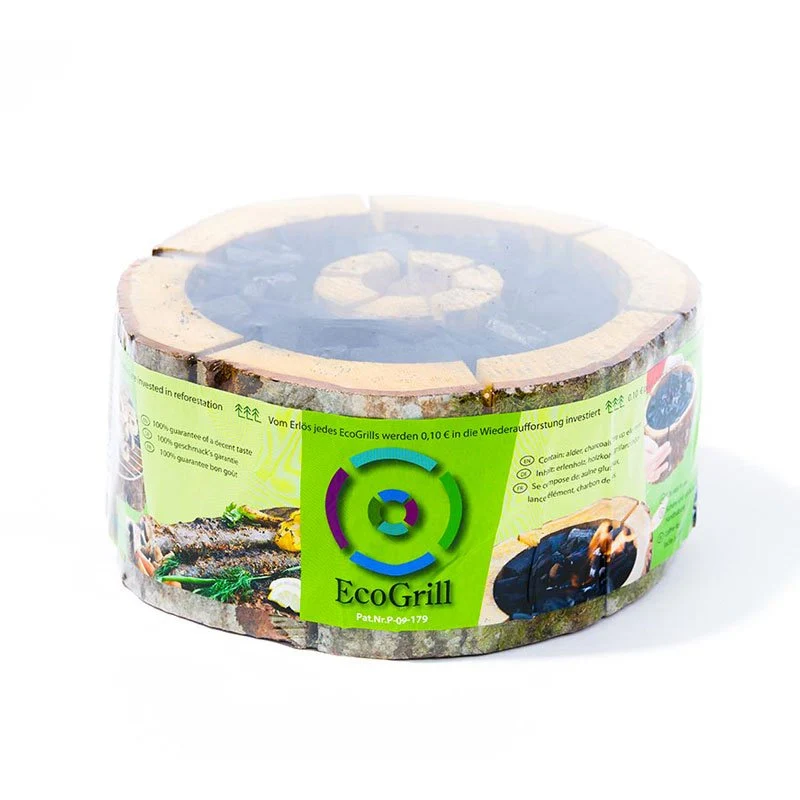 ECO-GRILL - WOODEN BARBECUE BURNER - SIZE L