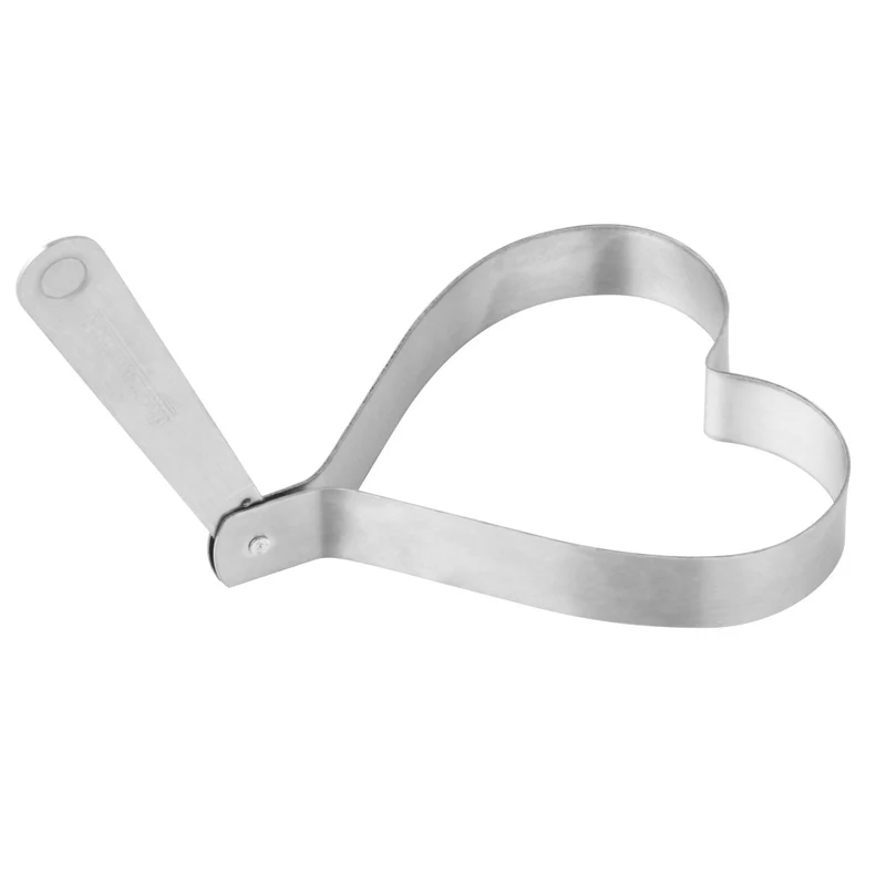 Formina in acciaio inox, forma casuale