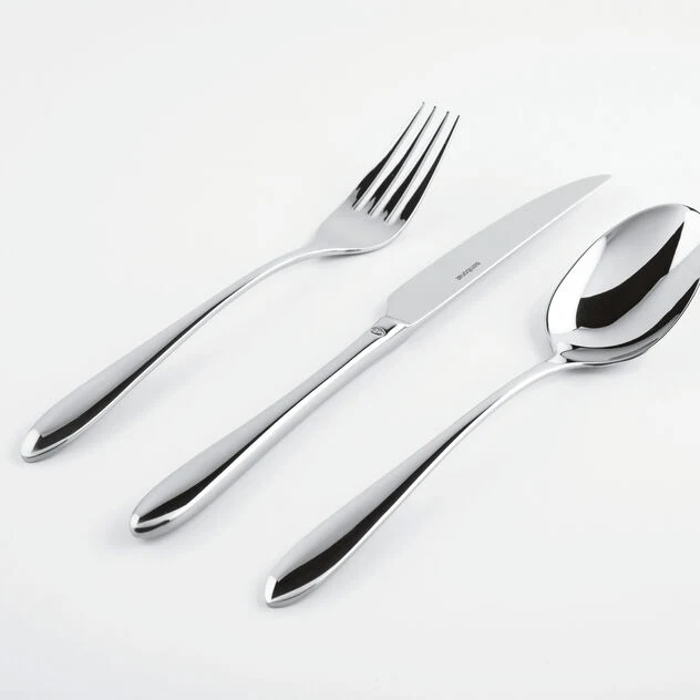 DREAM Servizio tavola 24 PZ Monoblocco - Acciaio Inox Mirror