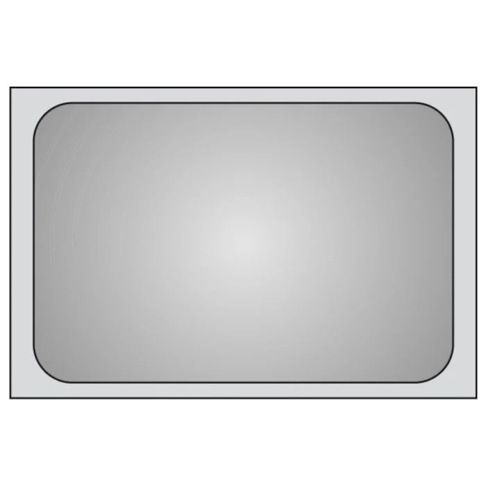 Bacinella Gastronorm 1/1 in acciaio inox 18/10 - H 2 CM