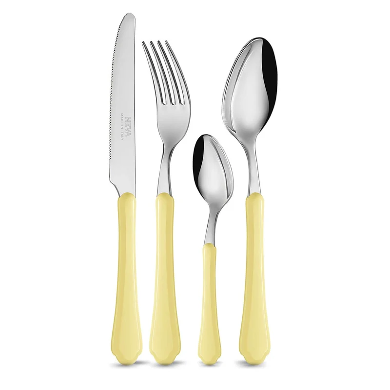 Set 24 pezzi - Romantica Giallo Polveroso RM14119PLY