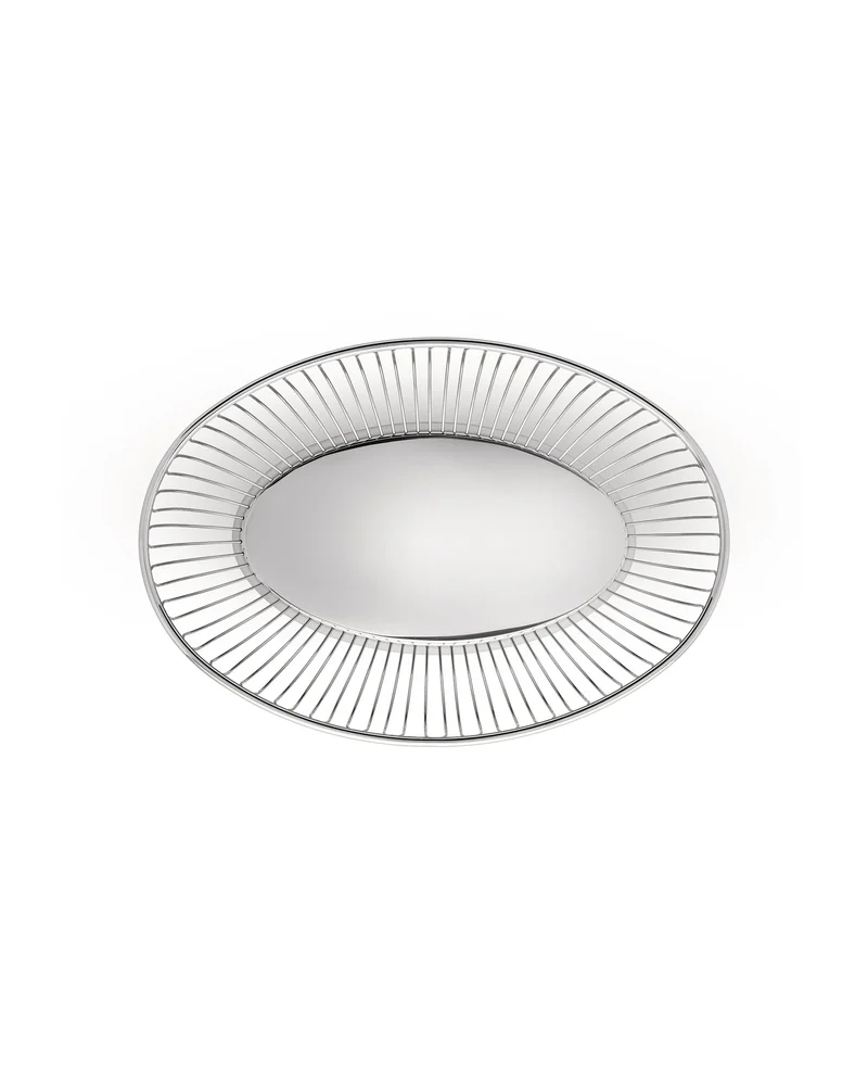 Cestino a filo ovale - Acciaio Inox 18/10