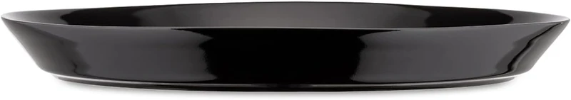 TONALE Piatto piano - SET 4 pezzi Nero