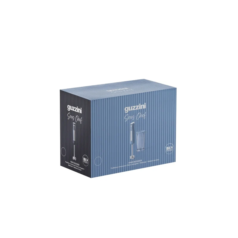 SOUSCHEF FRULLATORE A IMMERSIONE CON BICCHIERE GRADUATO E COPERCHIO - Blue navy