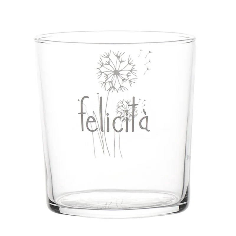 SET 6 bicchieri "Felicità" - 35 CL