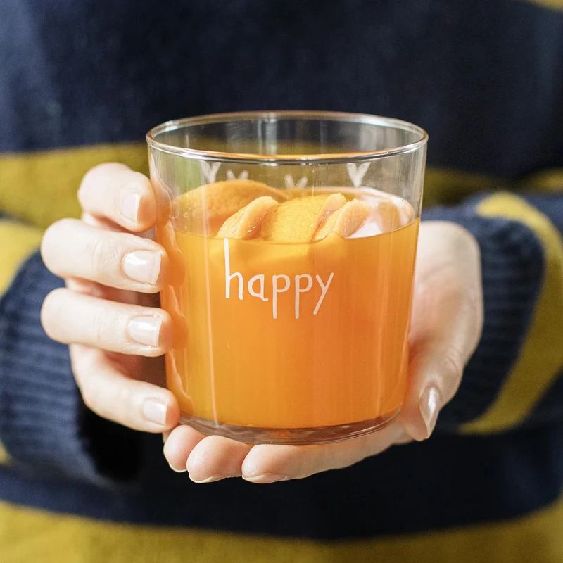 SET 6 bicchieri "Happy" - 35 CL