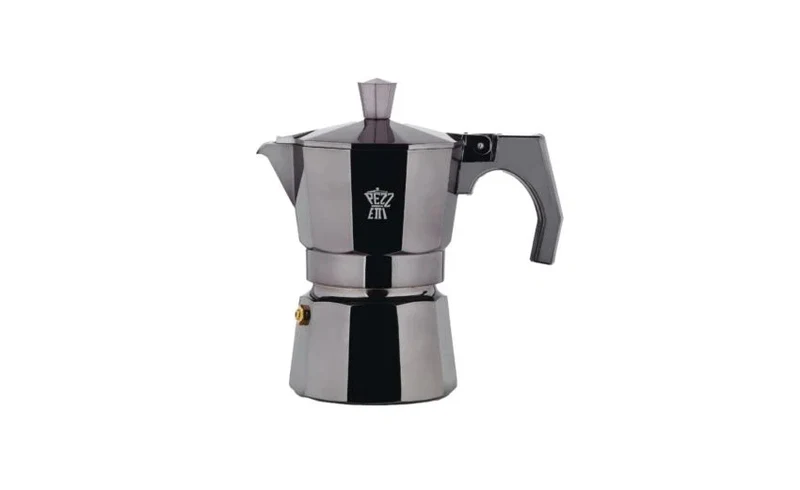 Caffettiera 3 Tazze in alluminio - Nero