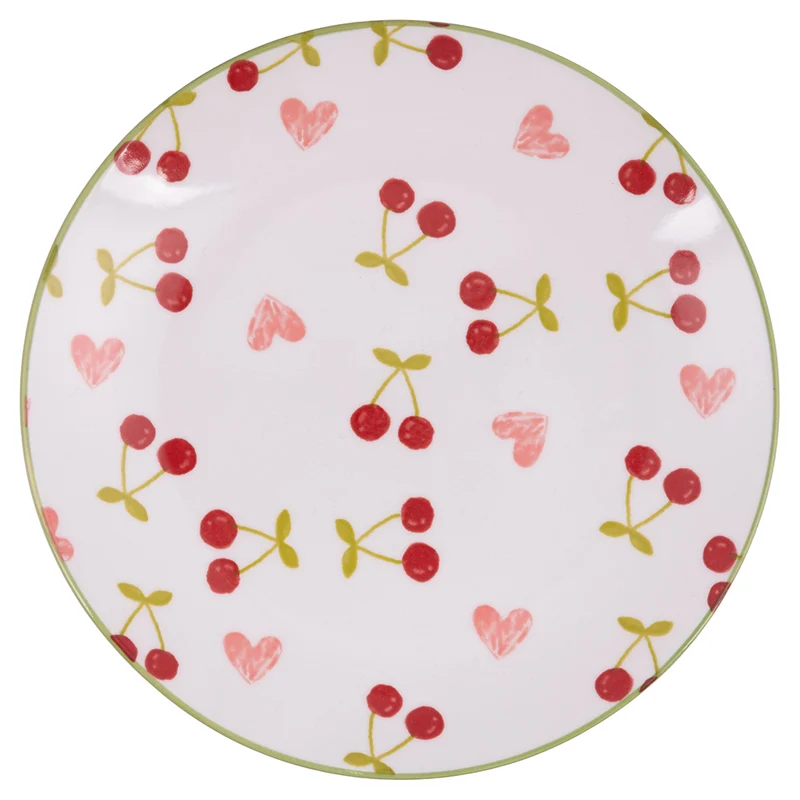 CHERRY HEART SERVIZIO DI PIATTI 18 PEZZI