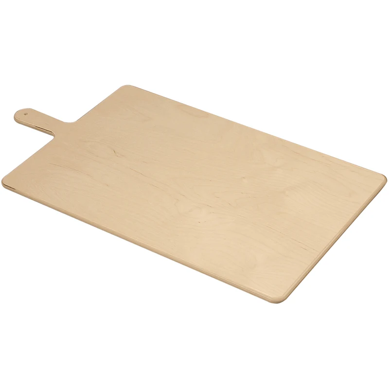 Tavola pizza rettangolare c/manico cm.92x40 spessore cm.1.2