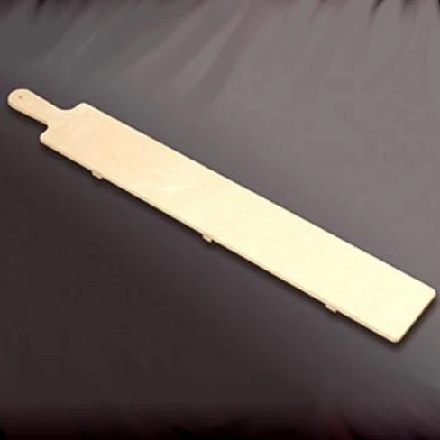Tagliere legno rettangolare c/manico cm.38x12x1.2