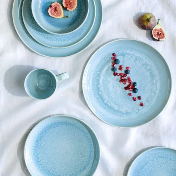 CRAFTED Piatto piano - Blu, Ø25,9 cm, Premium Porcelain