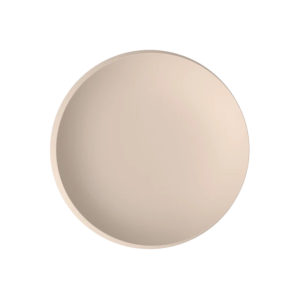 NEWMOON Ciotola - Beige, 750 ml, Premium Porcelain