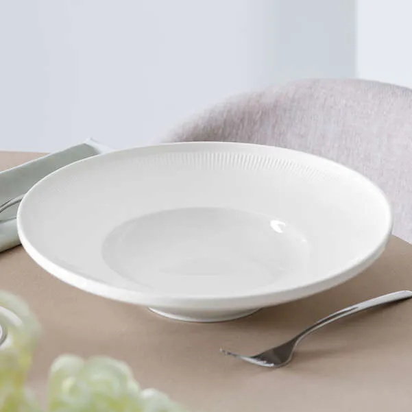 AFINA Piatto fondo - Bianco, Ø29,2 cm, Premium Porcelain
