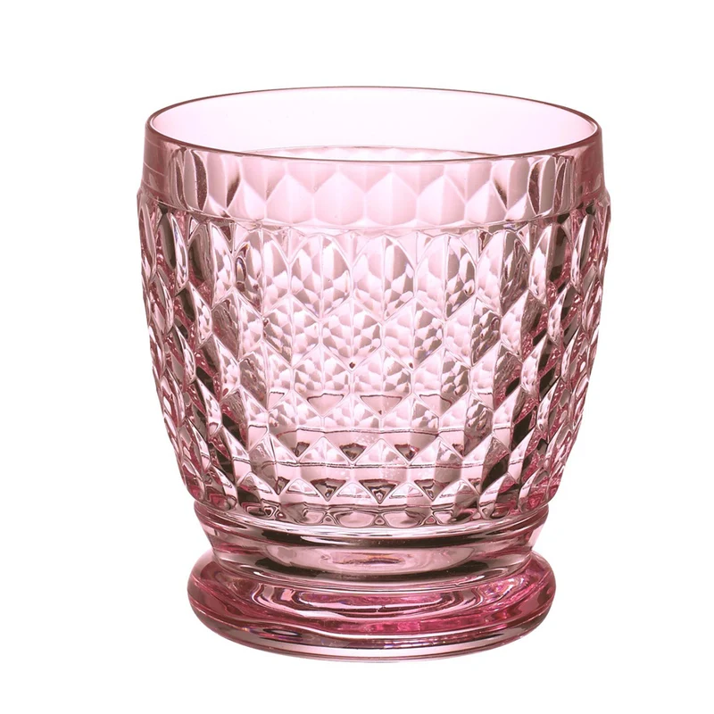 BOSTON Bicchiere da acqua - Rosa, 200 ml, cristallo
