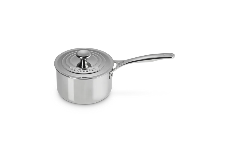 Casseruola con coperchio in acciaio inox - 16 CM / 1.9 L