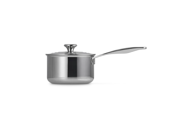 Casseruola con coperchio in acciaio inox - 16 CM / 1.9 L