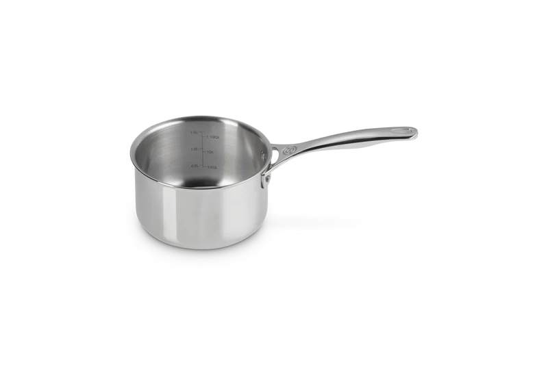 Casseruola con coperchio in acciaio inox - 16 CM / 1.9 L