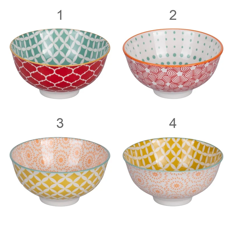 CONFUSION IN COLORS - SET DI 4 CIOTOLE