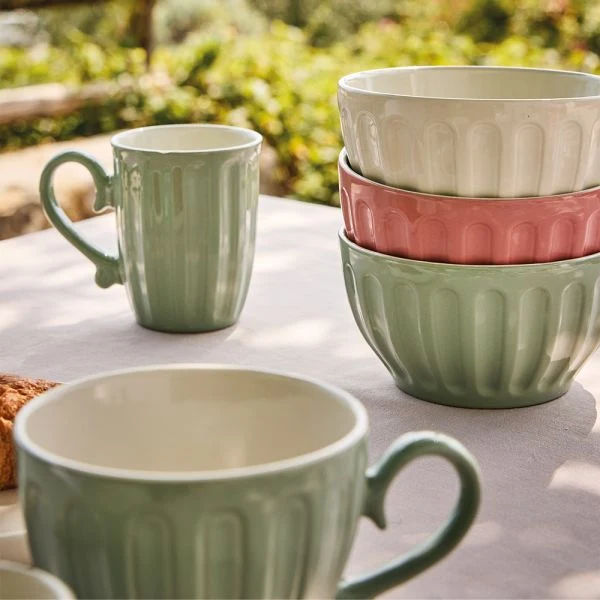 Ciotola 630 cc CAMILLE - Stoneware Bianco