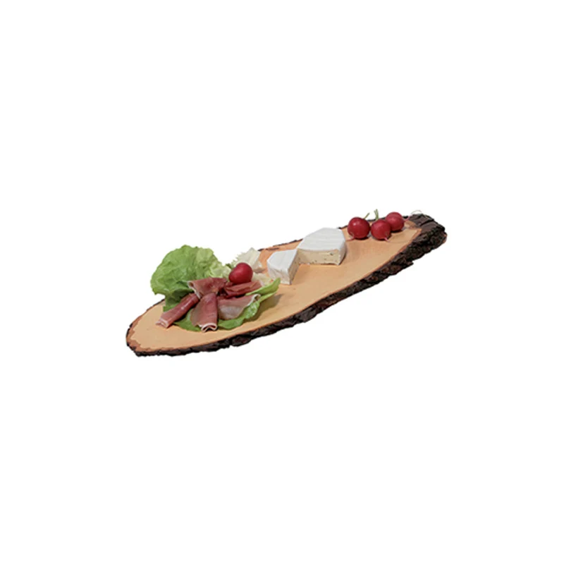 Tagliere legno ontano grezzo da cm.40 a cm.49x17