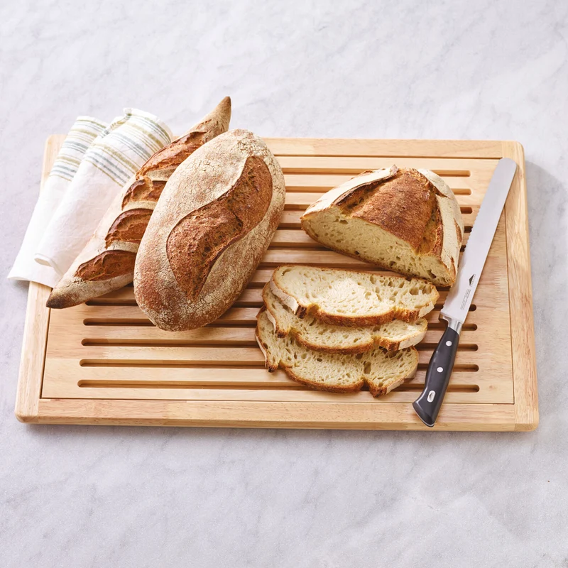 Tagliere legno pane cm.53x32.5 h.2