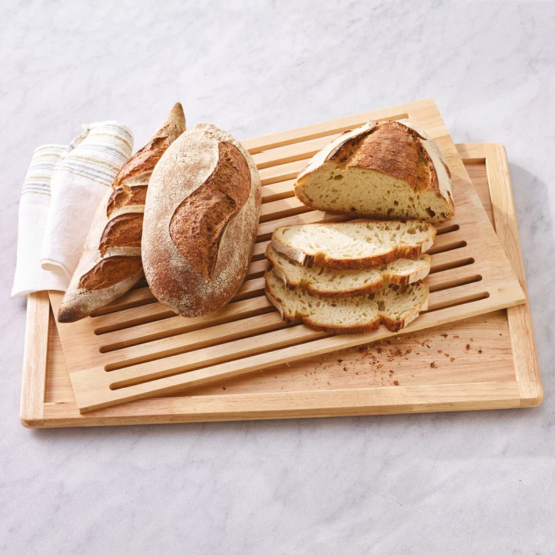 Tagliere legno pane cm.53x32.5 h.2