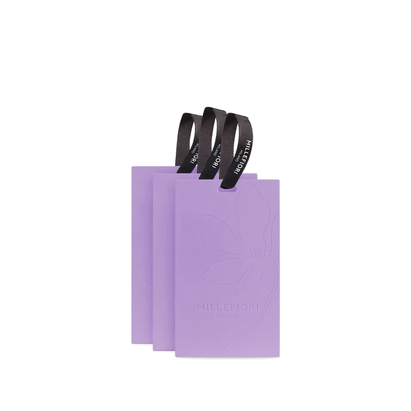 CONFEZIONE 3 Tessere Profumate - Viola Ametista