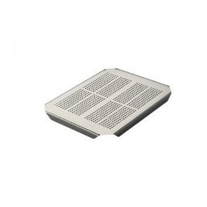 Griglia inox falso fondo forato 1/2