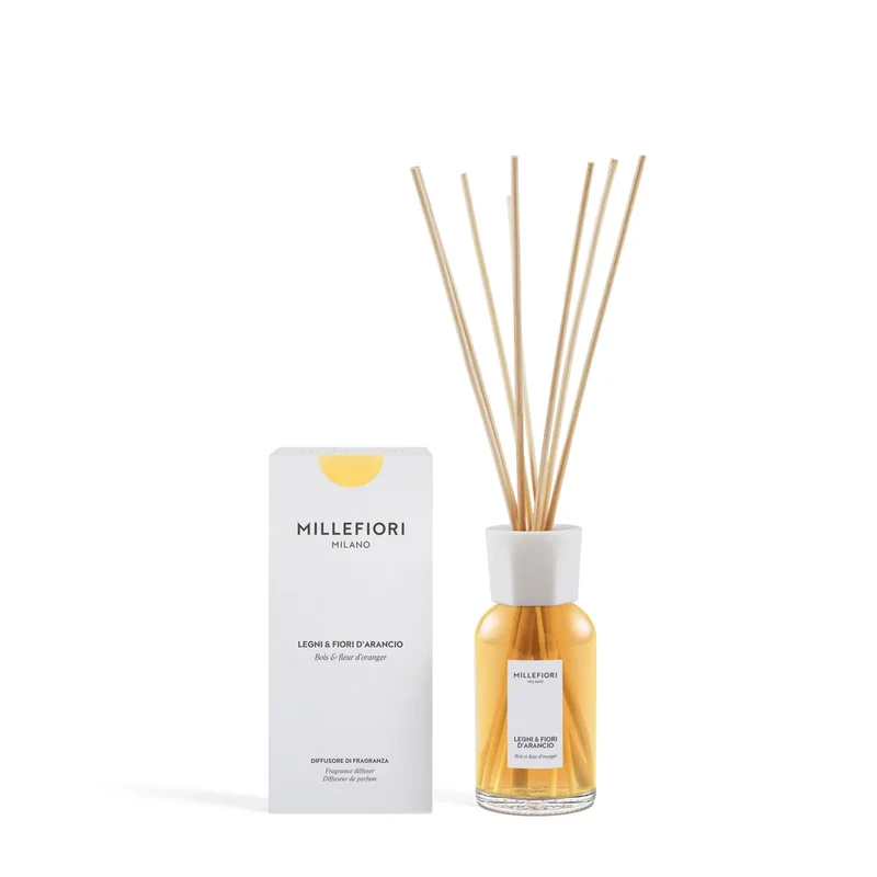 Diffusore A Bastoncini - Legni e Fiori d'Arancio 100 ML