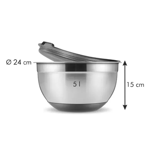 CIOTOLA CON COPERCHIO - 5 L , 24 cm