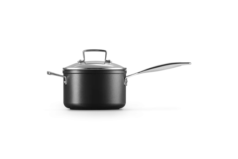 Casseruola con maniglia e coperchio vetro in alluminio antiaderente 18CM / 2.8 L