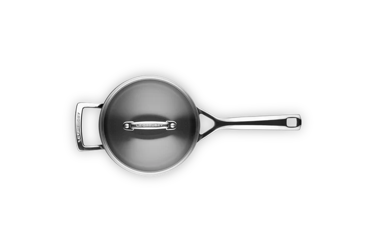 Casseruola con maniglia e coperchio vetro in alluminio antiaderente 18CM / 2.8 L