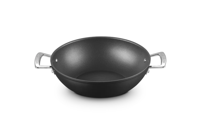 Padella Wok in alluminio antiaderente - 28 cm, 3.9 L