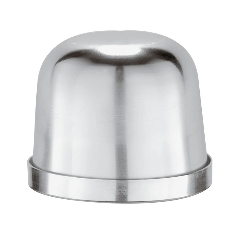 Stampo alluminio spumone con coperchio ø cm.12 h.10