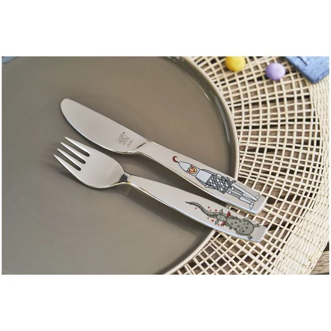 Zwilling, Set di posate da bambino, argento