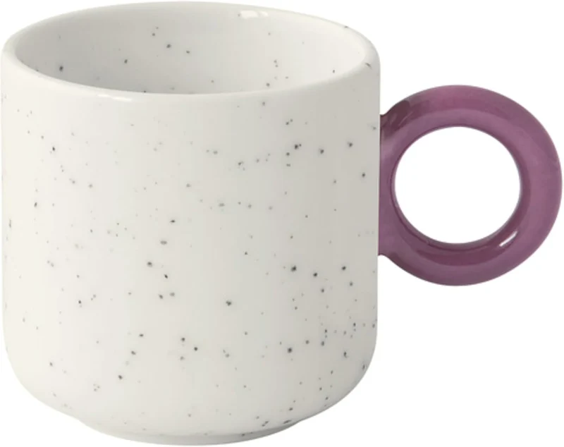 Set 6 tazzine espresso 100 ml in porcellana in color box