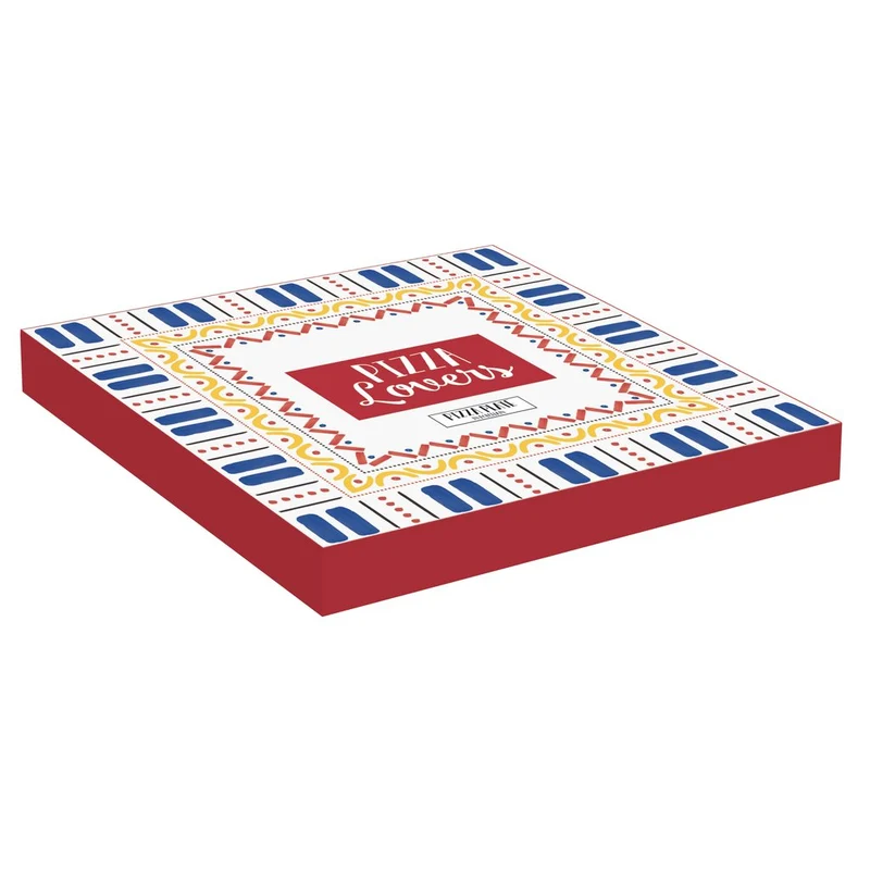 Piatto pizza in porcellana 32,5 cm set 4 piatti