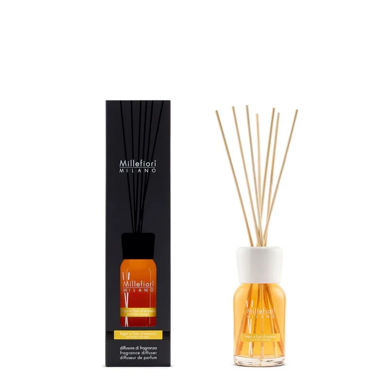 Diffusore a Bastoncini - 250ml / Legni E Fiori D'Arancio