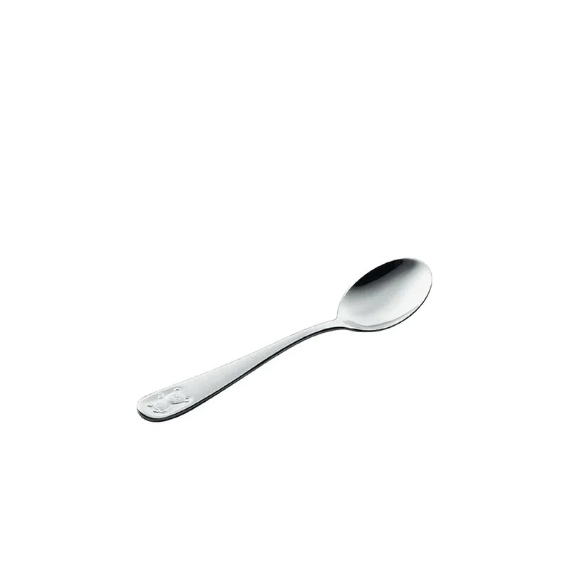 BINO Set di posate da bambino, 4-pz., argento