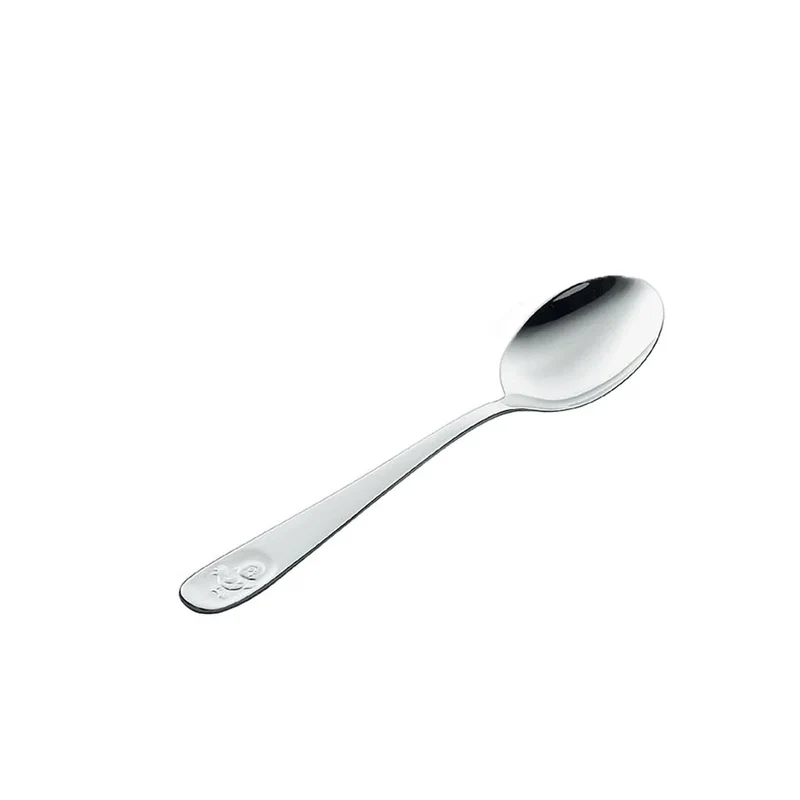 BINO Set di posate da bambino, 4-pz., argento