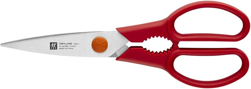 8-pz., Set di coltelli con ceppo - Rosso