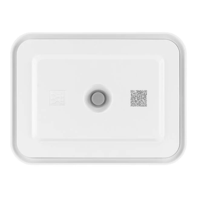 Contenitore sottovuoto per il frigo - plastica / semi trasparente-grigio