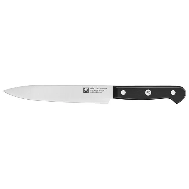 GOURMET Set di coltelli con ceppo, 7-pz., - Nero