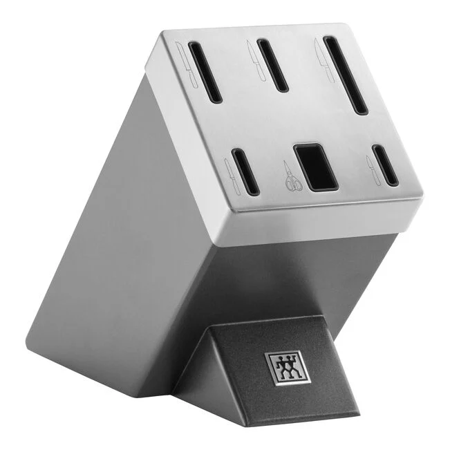 GOURMET Set di coltelli con ceppo, 7-pz., - Nero