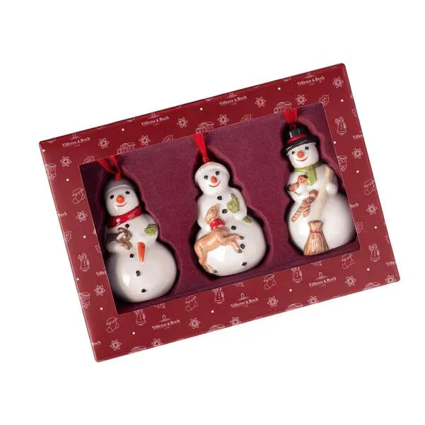 Villeroy & Boch - Nostalgic Ornaments Addobbi natalizi multicolore set 3pz